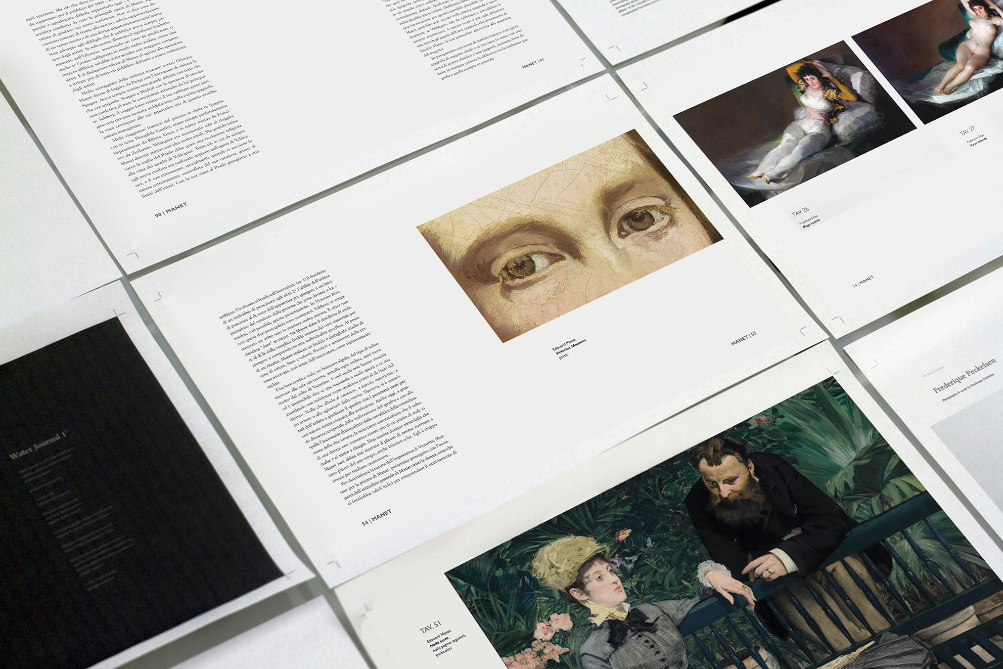 Fogli stampa Libro Manet Alessandra Prina